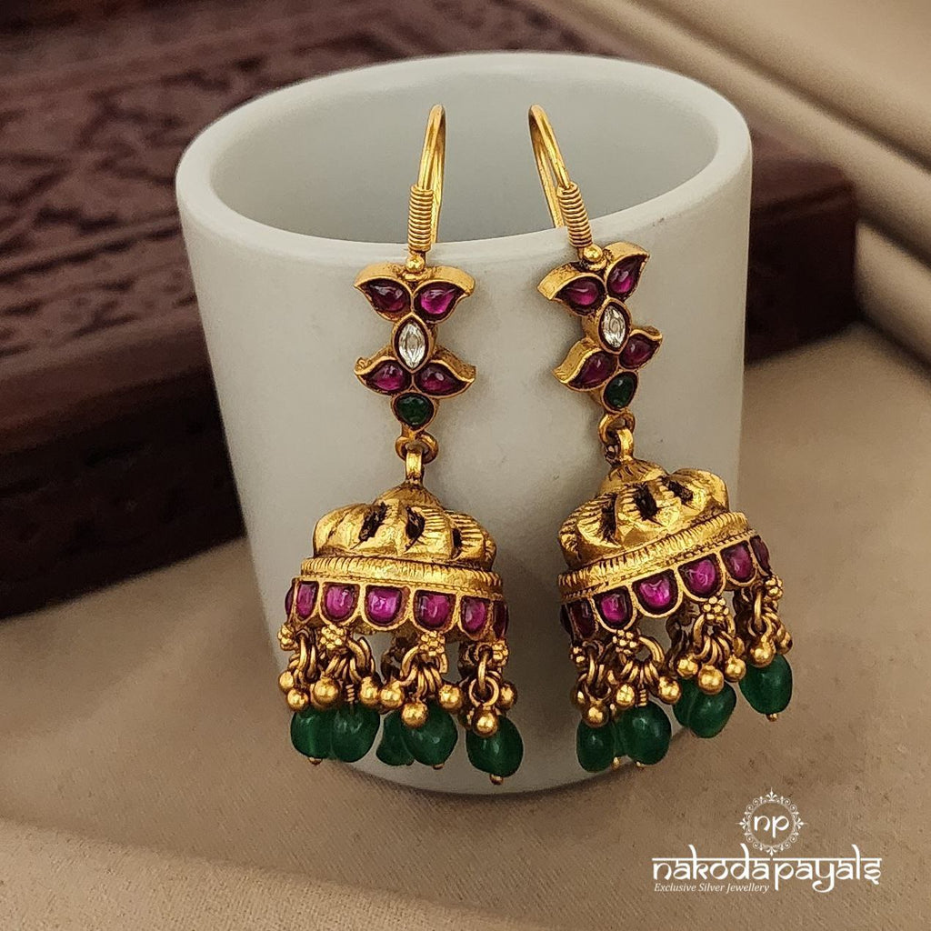 Gorgeous Jhumka with Hangings (Ge7410)