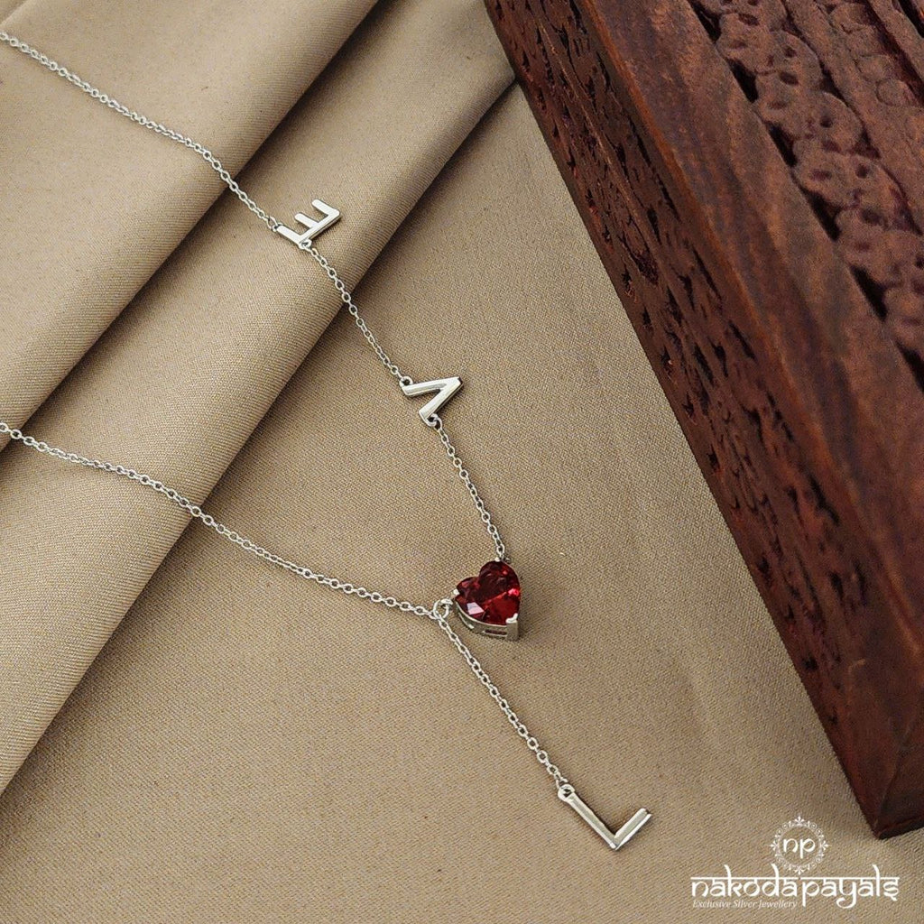 Red Heart Neckpiece (St2428)