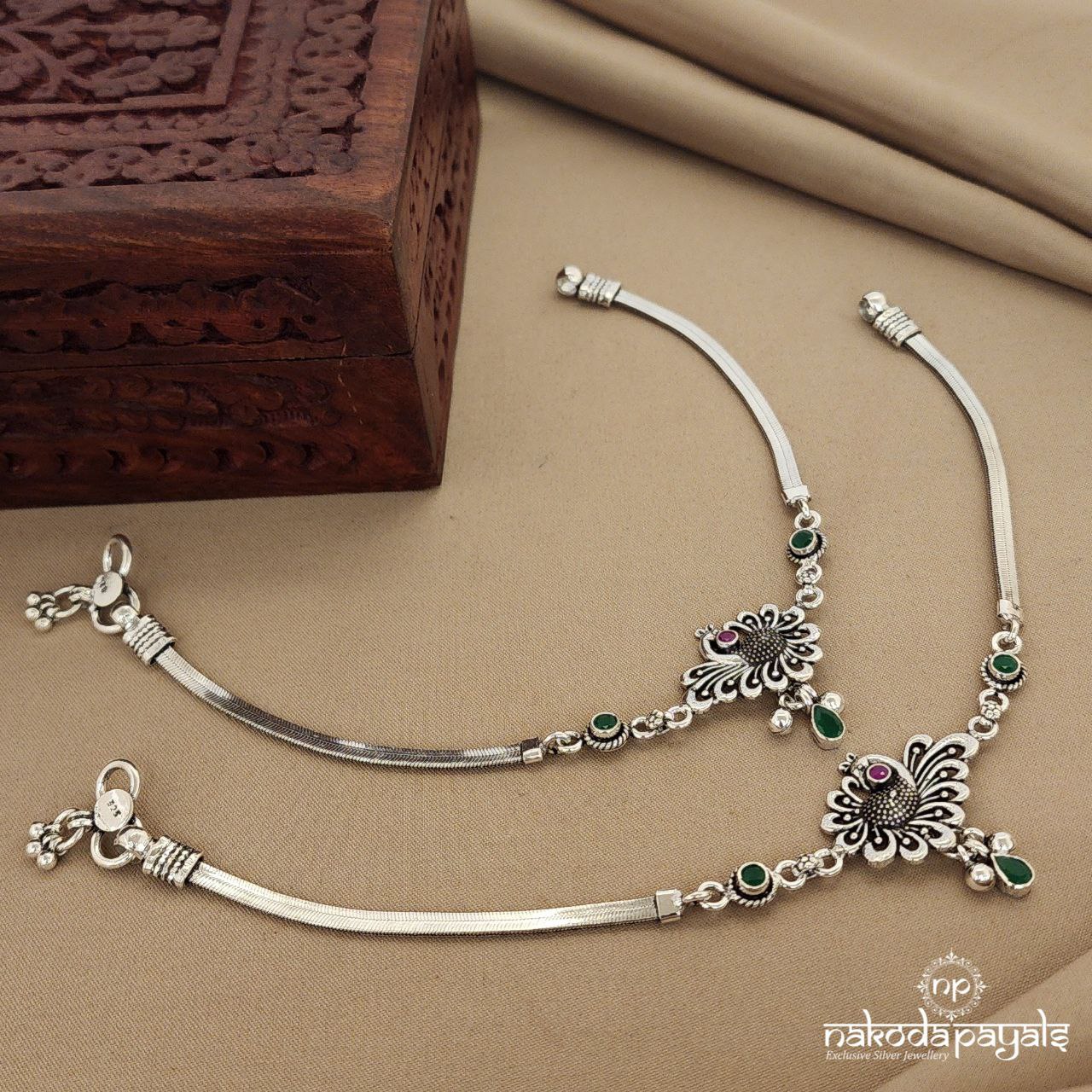 Peacock Anklet (A5157)