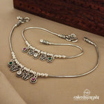 Multicolored Butterfly Anklet (A5185)