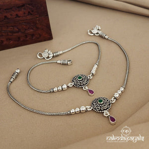 Greeny Circular Anklet (A5187)