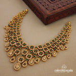 Highfalutin Emerald Short Neckpiece (Gn1259)