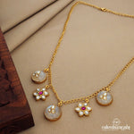 Moonstone with Kundan Long Neckpiece (Gn1284)