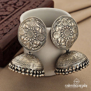 Floral Circular Jhumka (J5540)