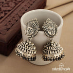 Durga Oxidised Jhumka (J5541)