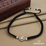 Drop Shimmering Nazariya Thread Anklet (NZ0671)