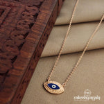 Evil eye Rosegold Neckpiece (St2482)