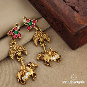 Kundan Cow Chandbali (Ge7461)