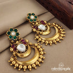 Greeny Kundan Chandbali (Ge7487)