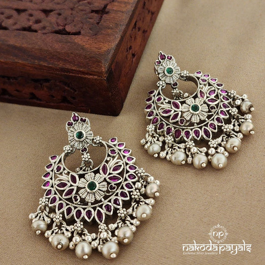 Gorgeous Floral Chandbali (C7694)