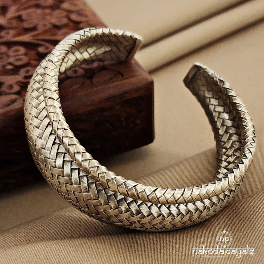 Braided Cuff Kada Single (K4572)