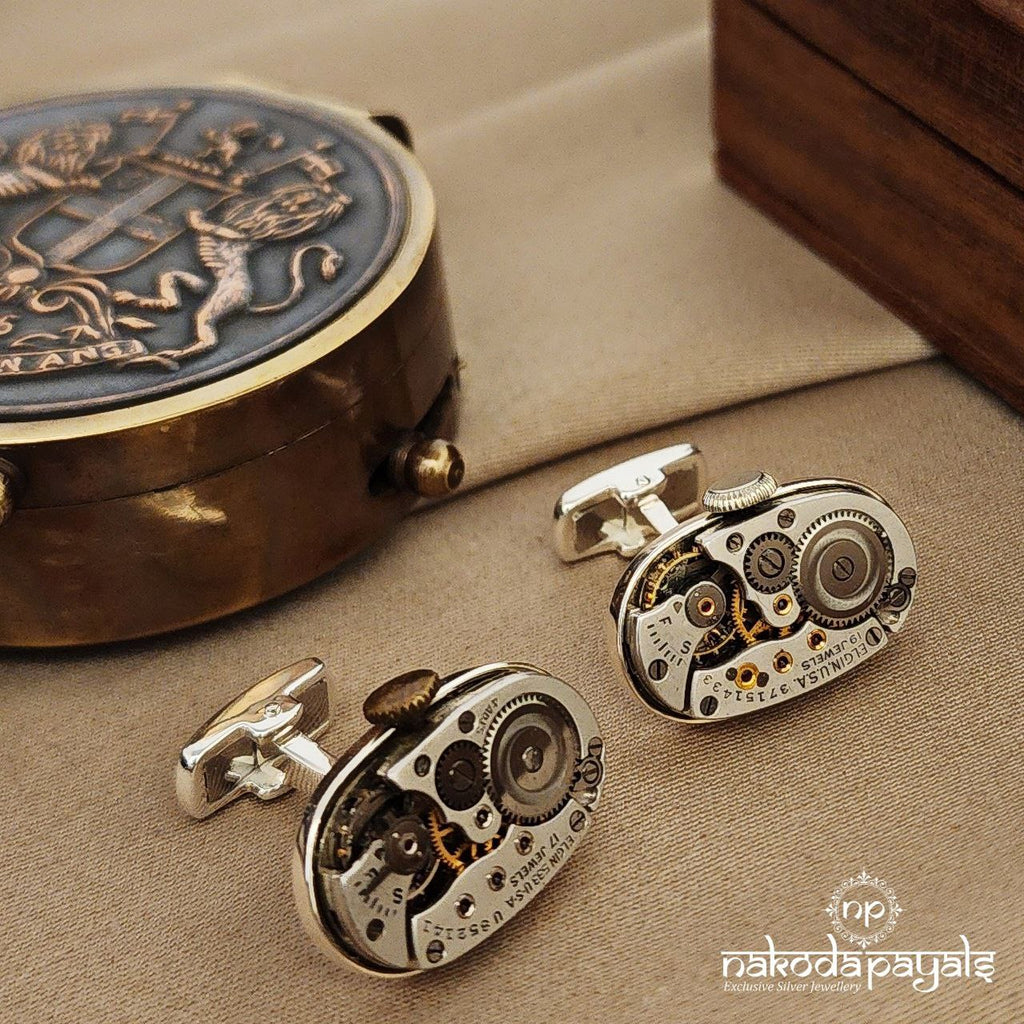 Time Machine Cufflinks (CF0174)