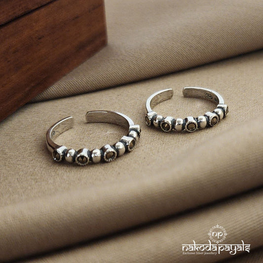 Marcasite Toe Ring (T4014)