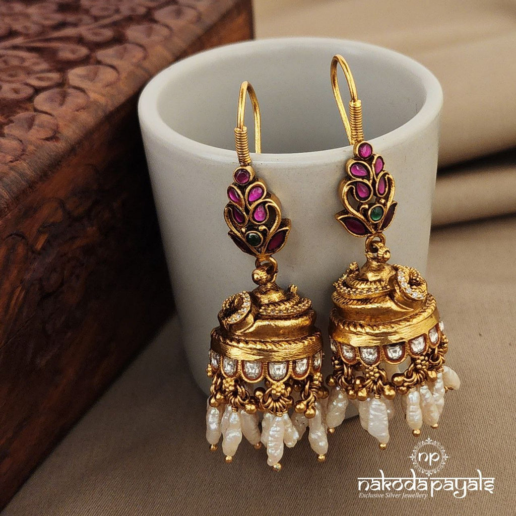 Marvelous Jhumka with Hangings (Ge7563)