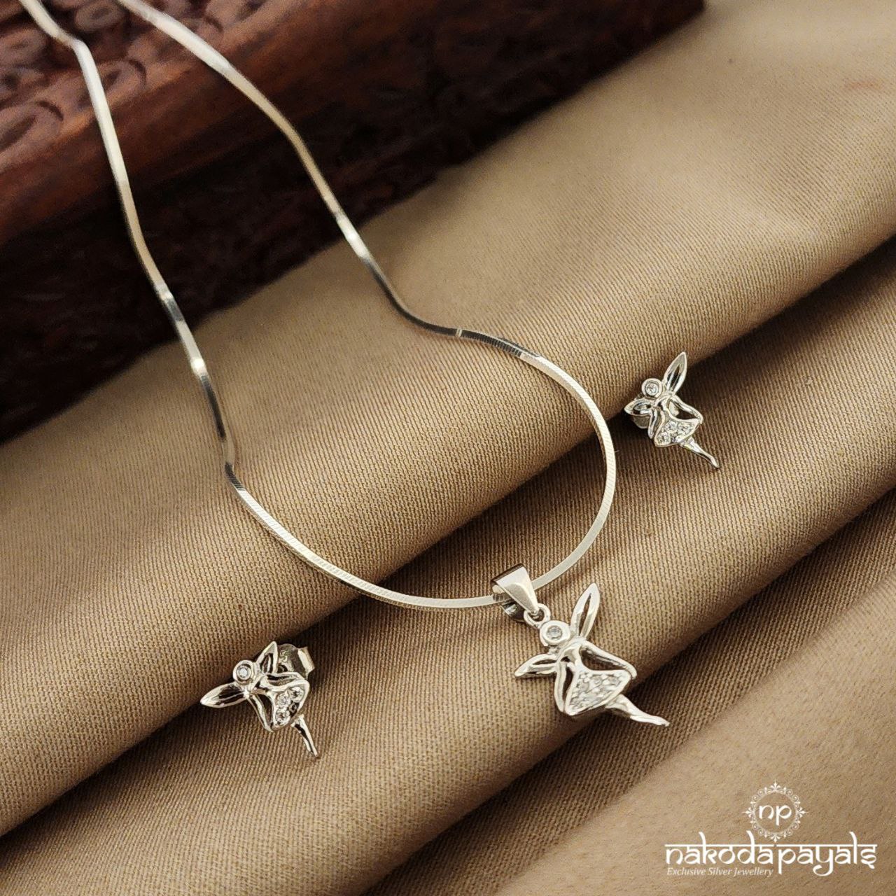 Dancing Fairy Pendant Set (St2524)