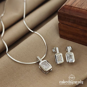 Rectangular Pendant Set (St2527)