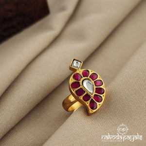 Mini Mango Adjustable Finger Ring (F2347)