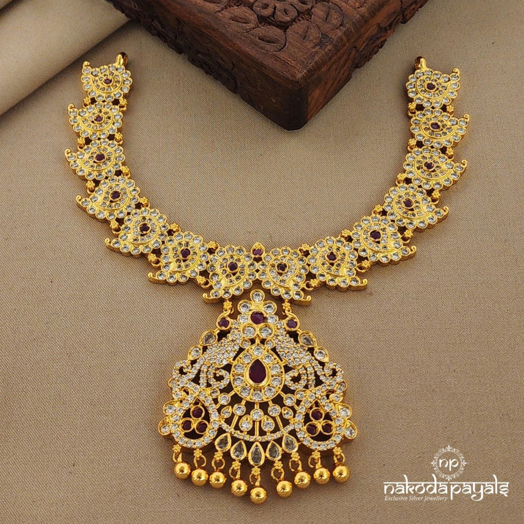 Mini Mango Gorgeous Short Neckpiece (Gn7108)