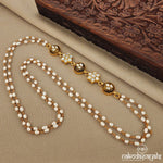 Tiger Eye With Mother of pearl Mope Mala (Gn7146)