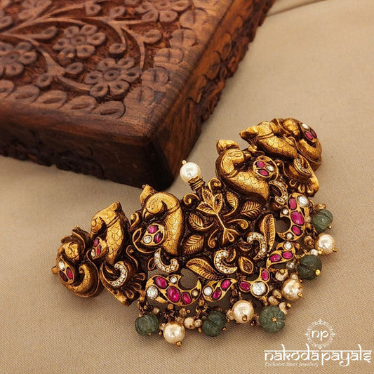 Pearl Crowned Naksi Choker (Gn7248)