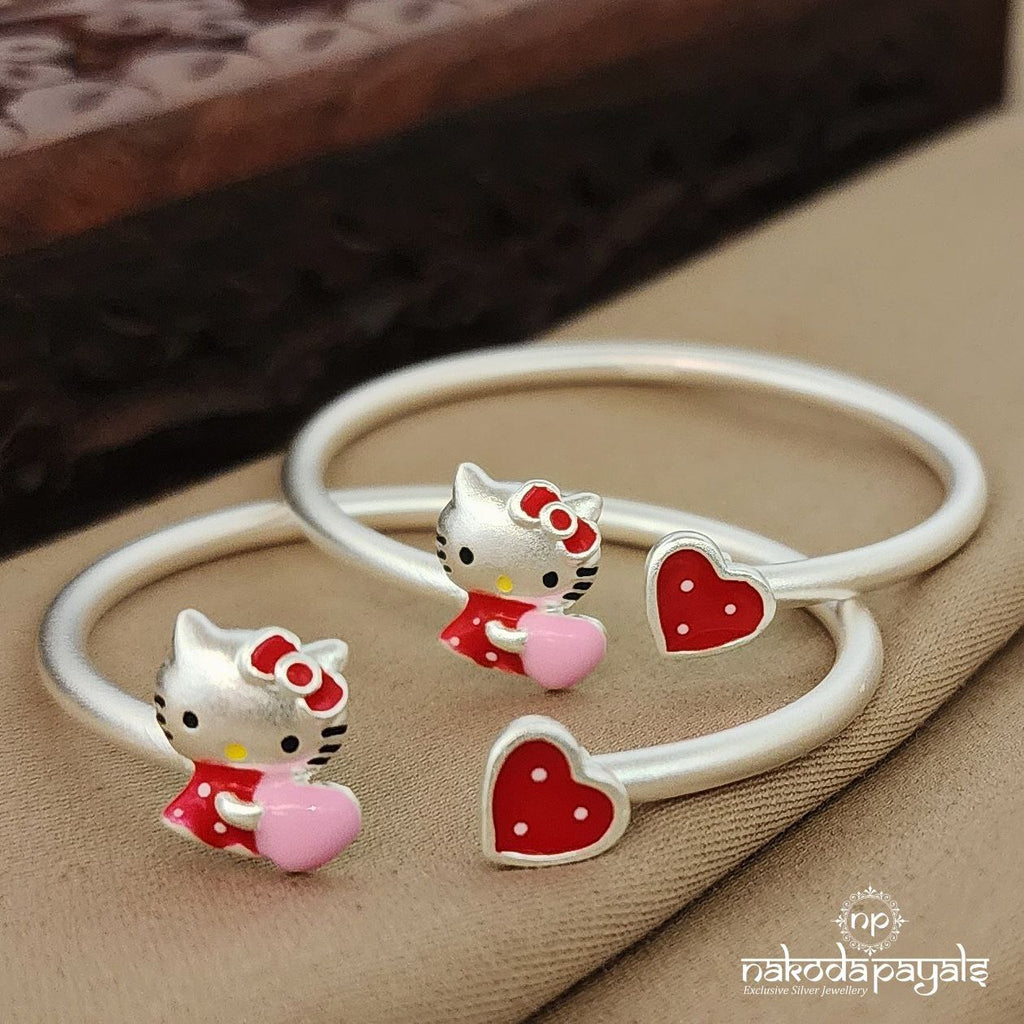 Kitty Hearys Baby Kada Pair (Ka9173)