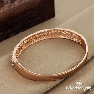 Twig Trail Rosegold Openable Kada (Sk1013)