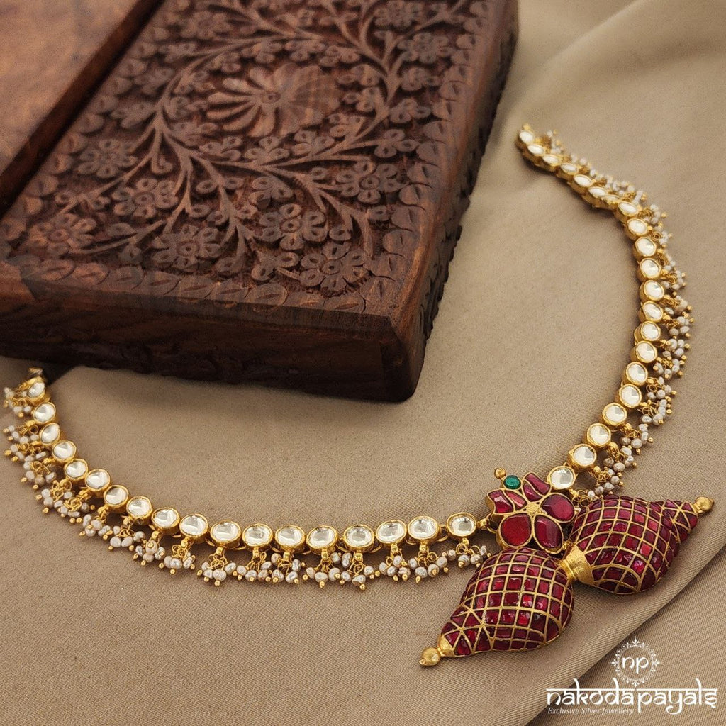 Sleekly Traditional Short Neckpiece (Gn7336)