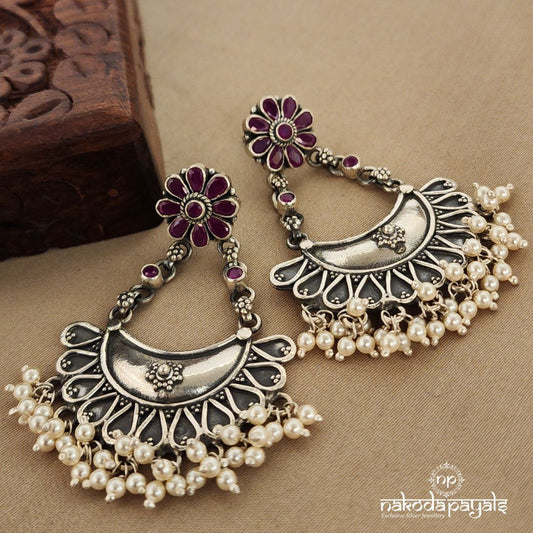 Gorgeous Floral Chandbali (C7752)