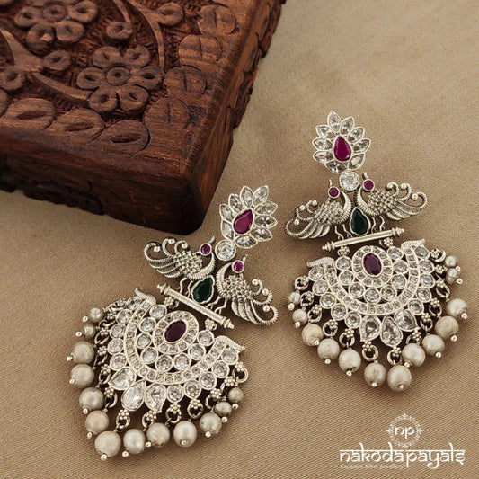 Royal Peacock Chandbali (C7764)