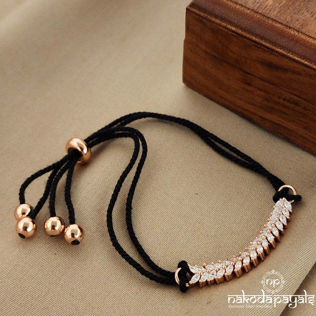 Rosegold Leafy Bracelet (Br1508)