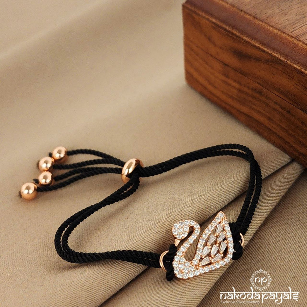 Rosegold Swan Bracelet (Br1512)