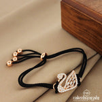 Rosegold Swan Bracelet (Br1512)