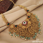 Gorgeous Kundan Floral Short Neckpiece (Gn7382)