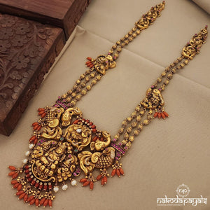 Impressive Long Temple Neckpiece (Gn7400)