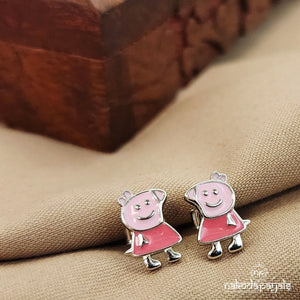 Peppa Pig Earrings (St2580)