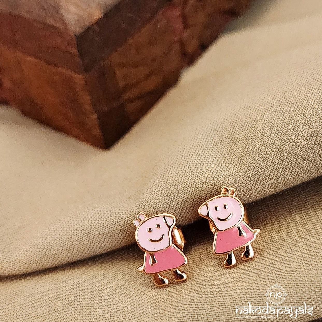 Peppa Pig Earrings (St2580)