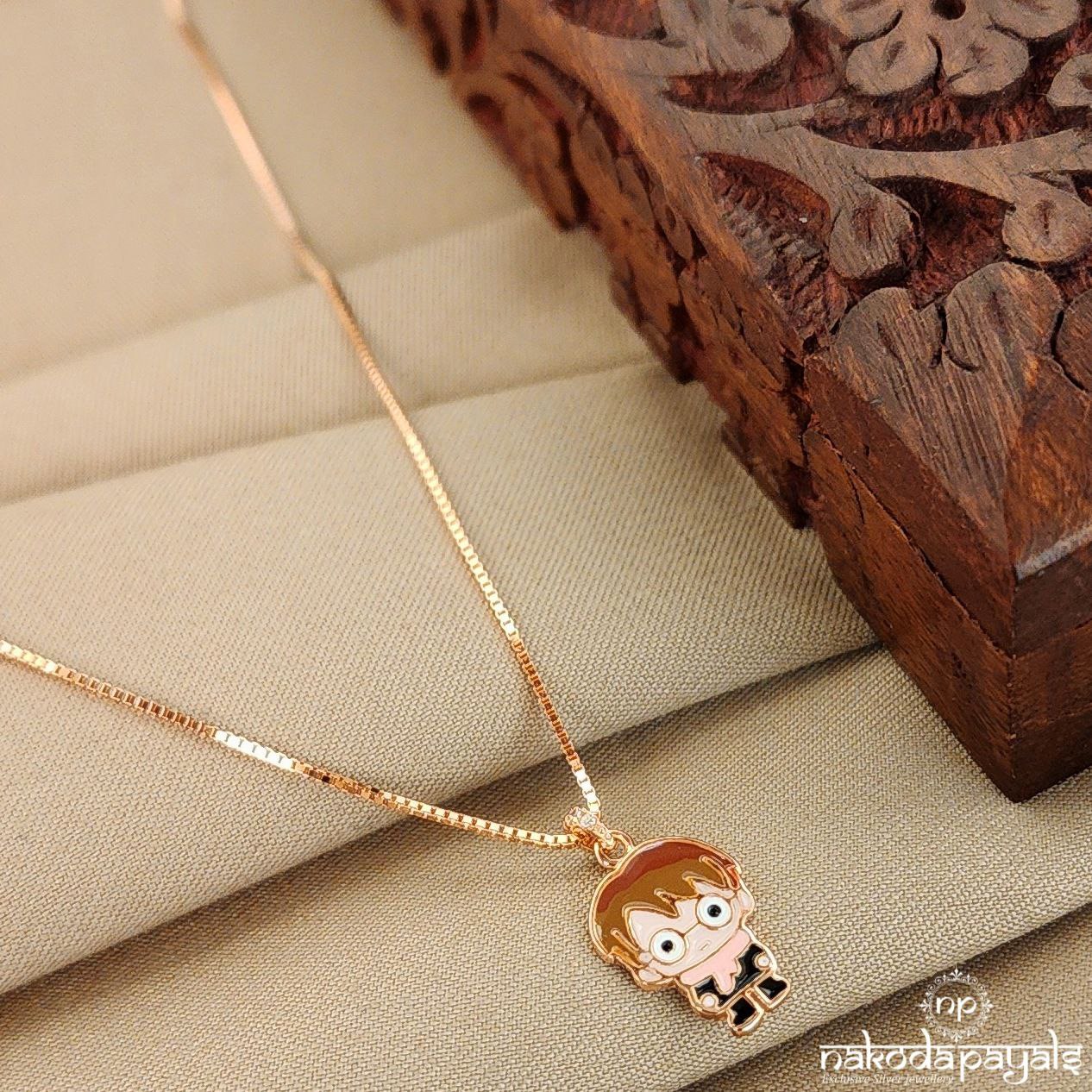 Harry Potter Rosegold Neckpiece (St2590)