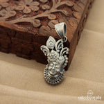 Oxidised Krishna Pendant (P2257)