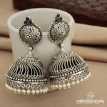 Netted Bell Tribal Jhumka (J7860)