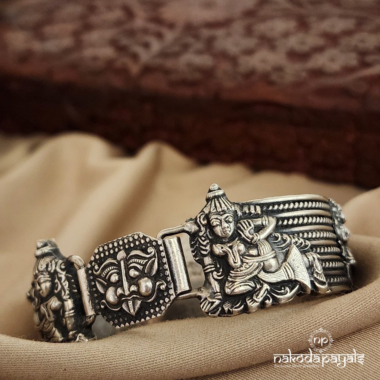 Vintage With Tribal Finish Kada (K4852)