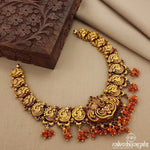 Coral Beads Short Neckpiece (Gn7477)