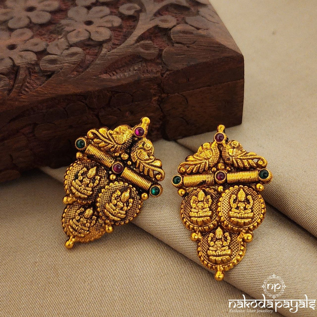 Lakshmi Triple Coin Studs (Ge8014)