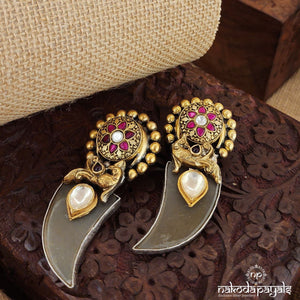 Puligore Kundan Earrings (Dt1186)