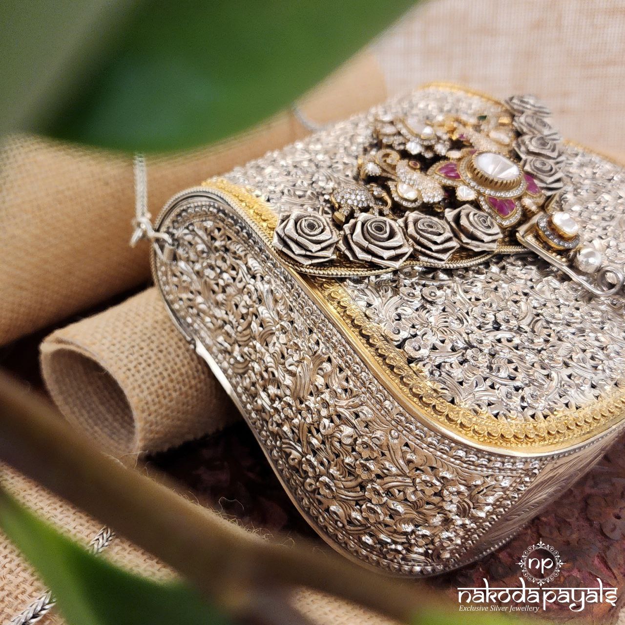 Moissanite Worked Sling Bag (Esa181)