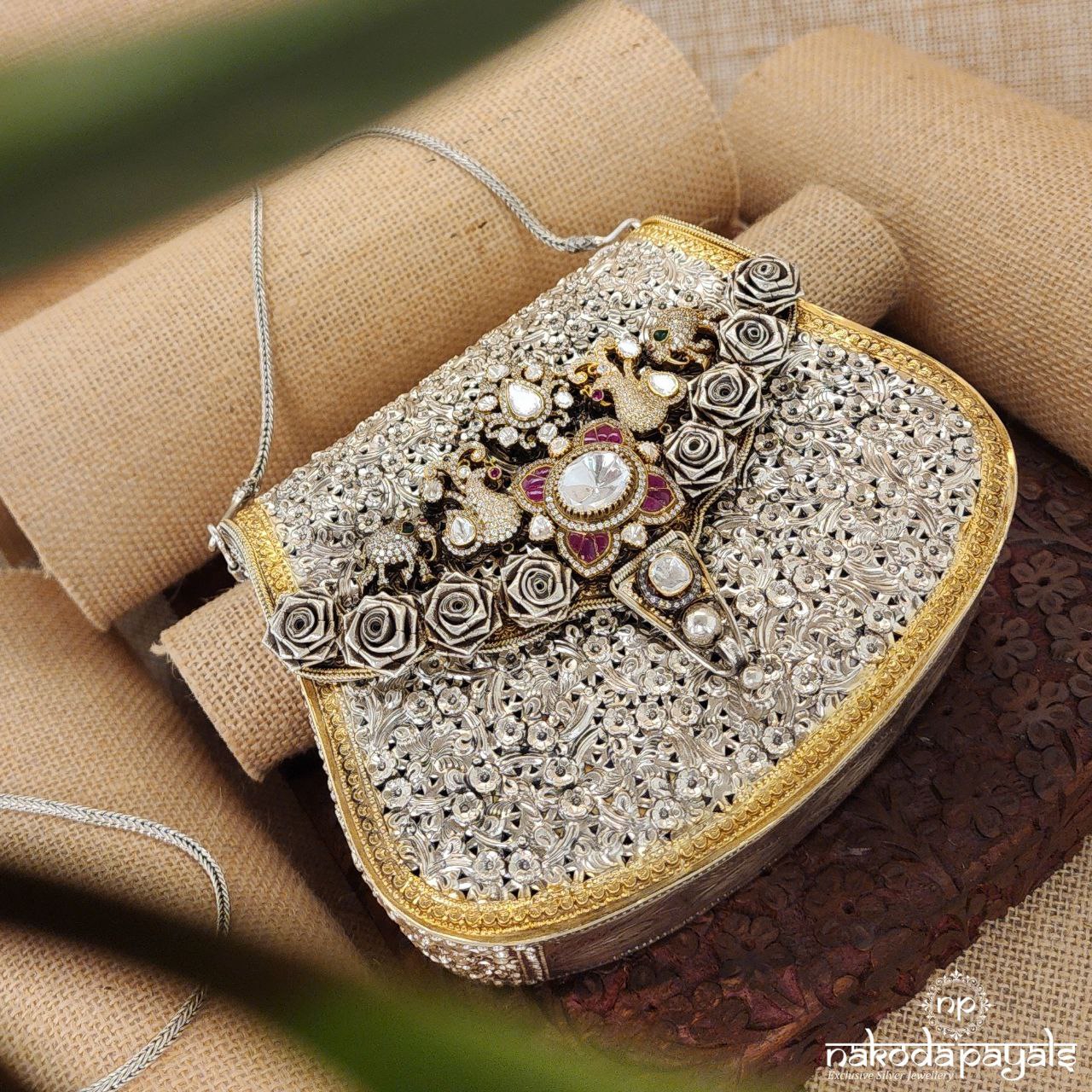 Moissanite Worked Sling Bag (Esa181)