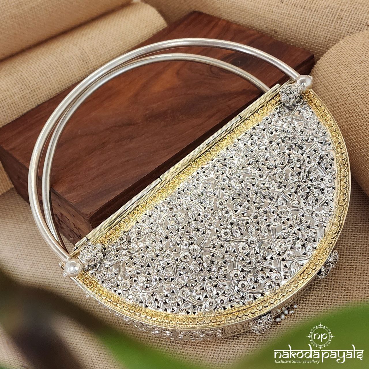 Half Moin KundanHandbag (Esa184)