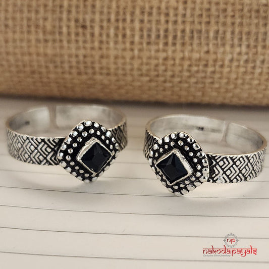 Blue cubic Big Toe Bands (T4080)