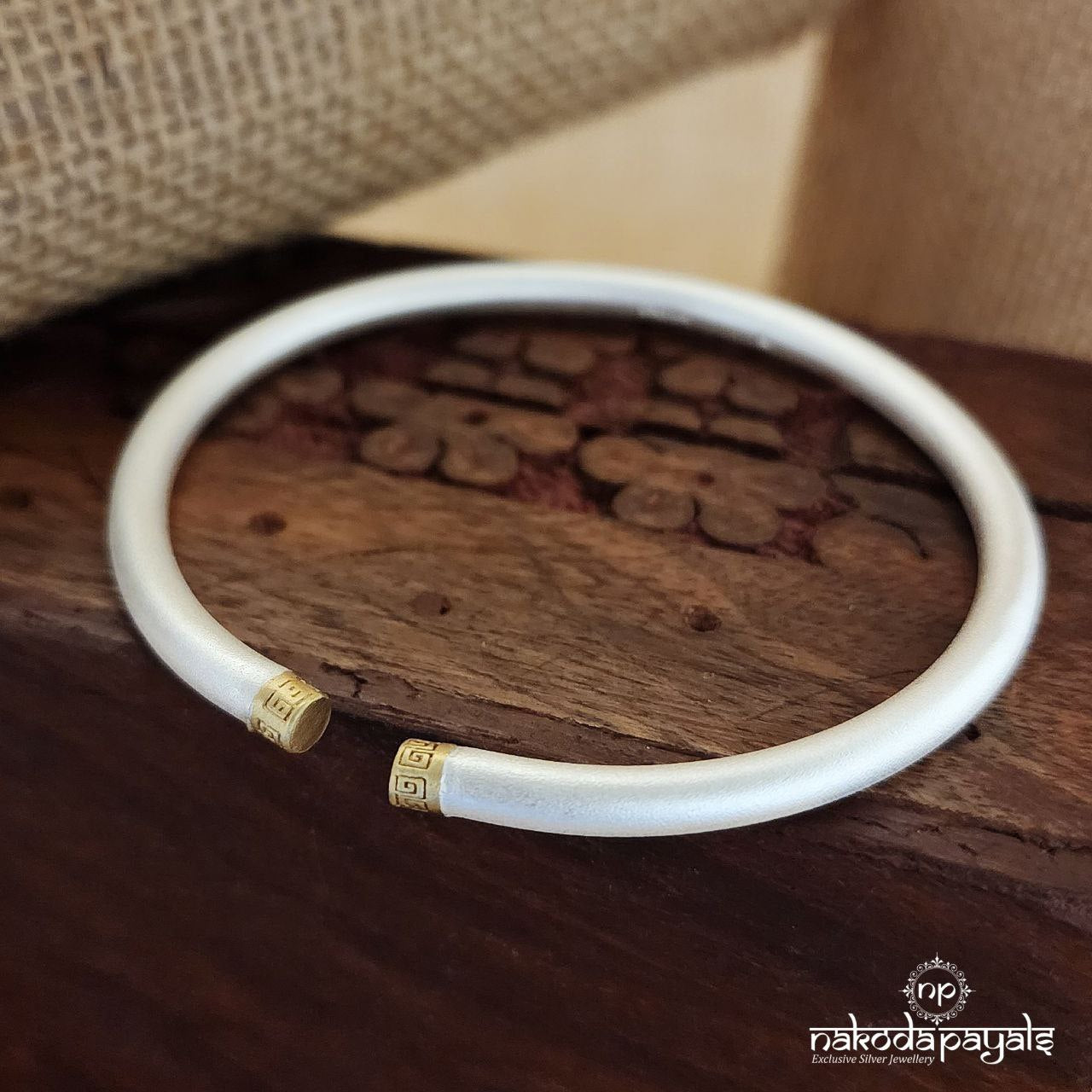 Simple Round Matt Adjustable Kada (Sk1106)