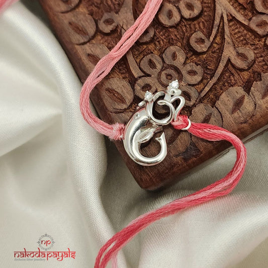 Ganesha OM Rakhi R5636