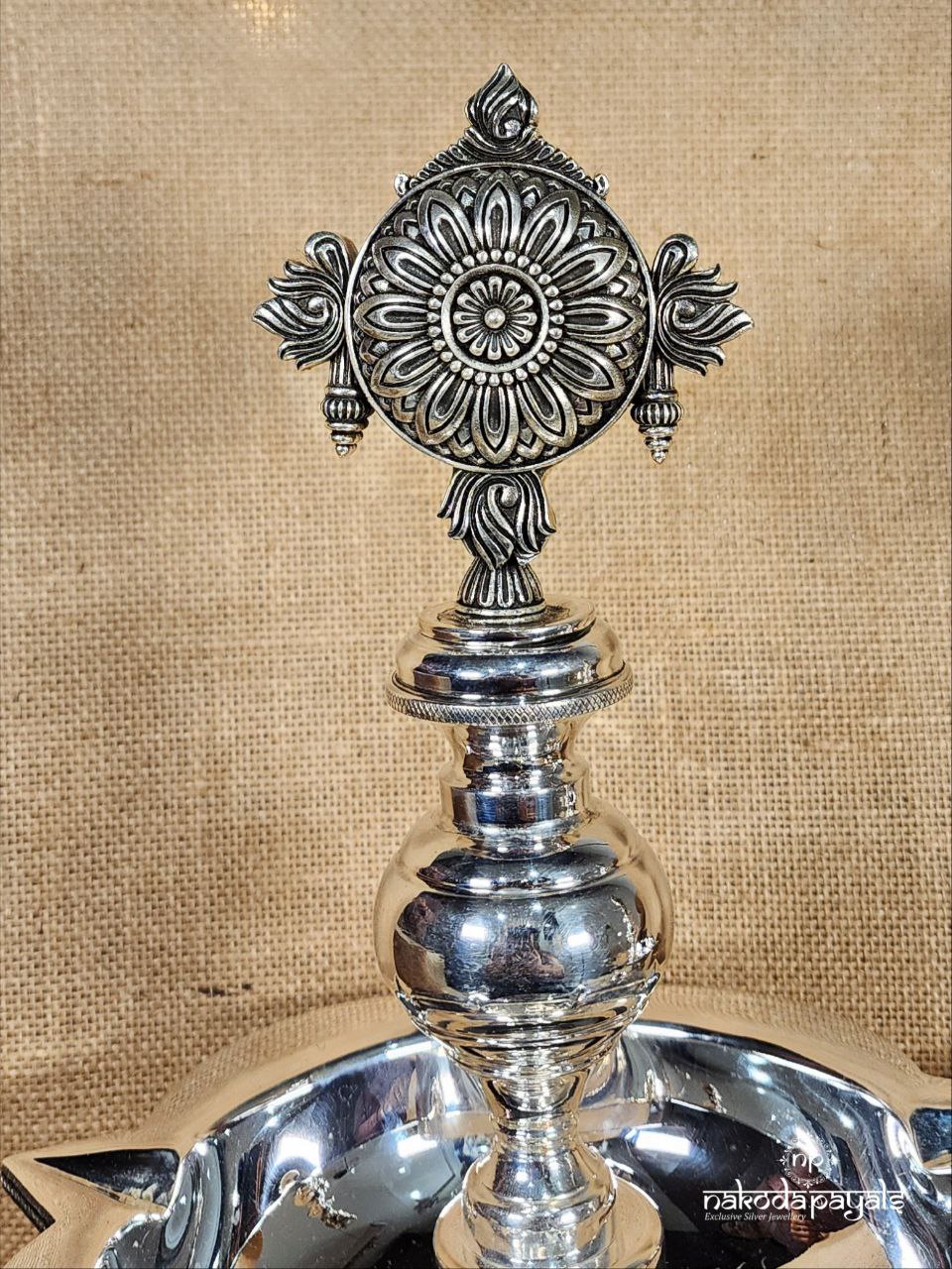 Shankhu Chakra Enormous Big Bowl Deepa Pair(Aa1456)
